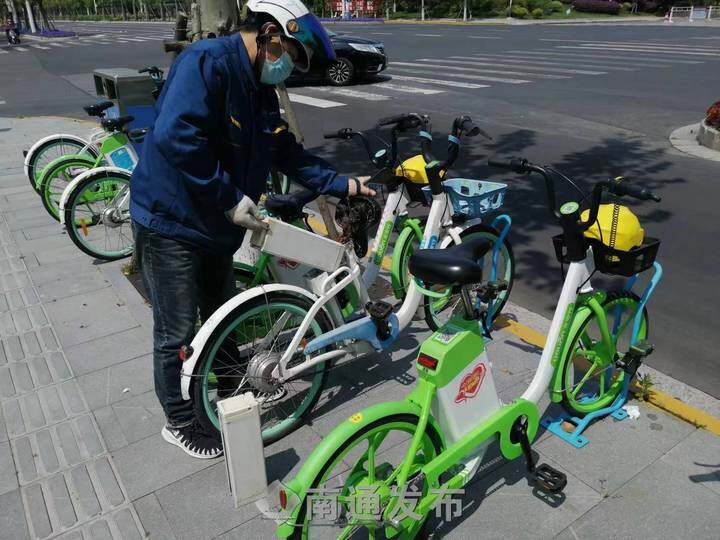 一天更換電瓶6000余塊！南通永安行組建“突擊維保隊(duì)”保障市民出行